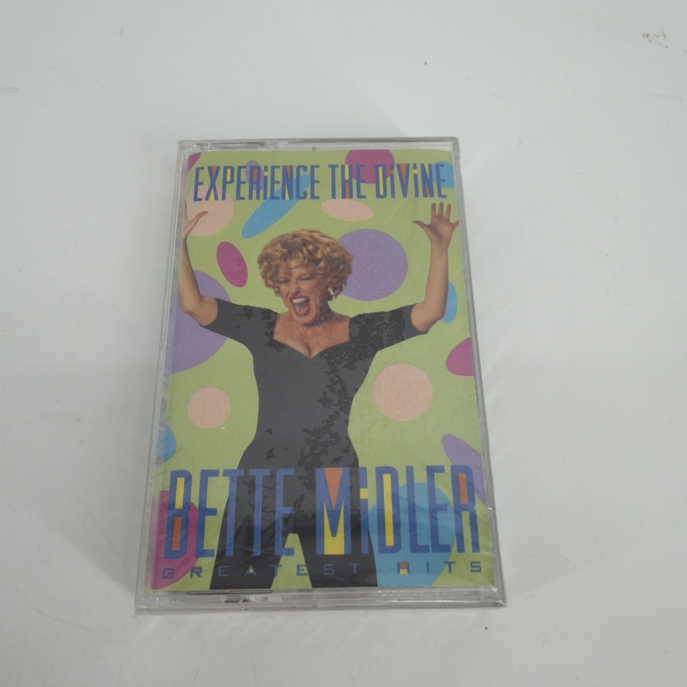 Bette Midler Experience the Divine Greatest Hits Cassette 1993 Sealed 82497-4
